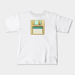 Floppy disc retro Kids T-Shirt